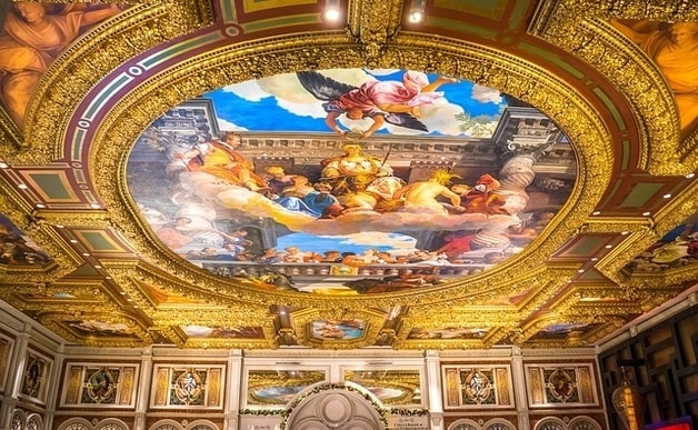 Plafondschildering van Michelangelo