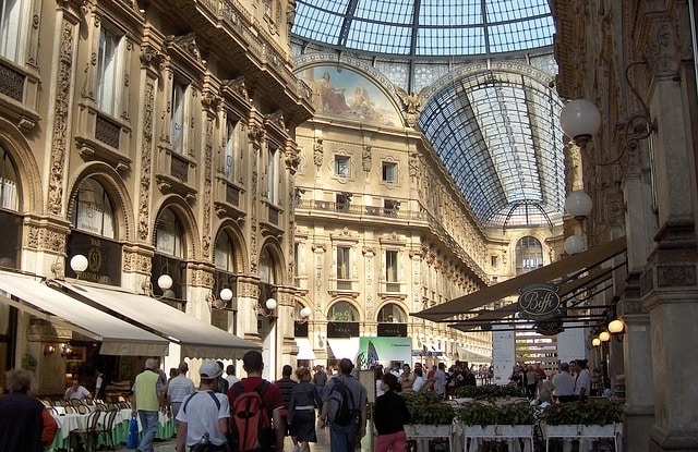 Shoppen in Milaan