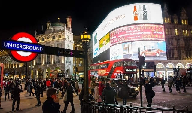 Piccadilly Circus Londen