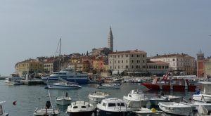 De haven van Pula Kroatië