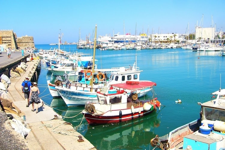 Waar is het warm in oktober: Kreta