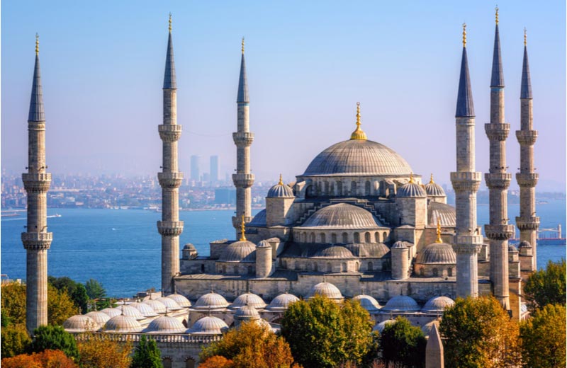 Blauwe Moskee in Istanbul
