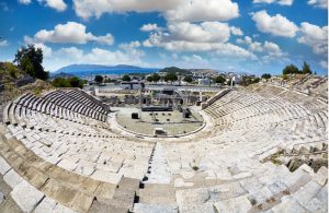 Antieke Griekse theater in Bodrum