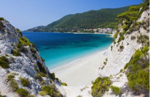 Hovolo beach op Skopelos