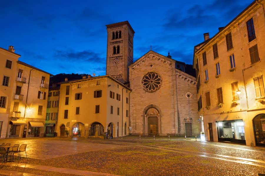 Basilica di San Fedele in het centrum van Como