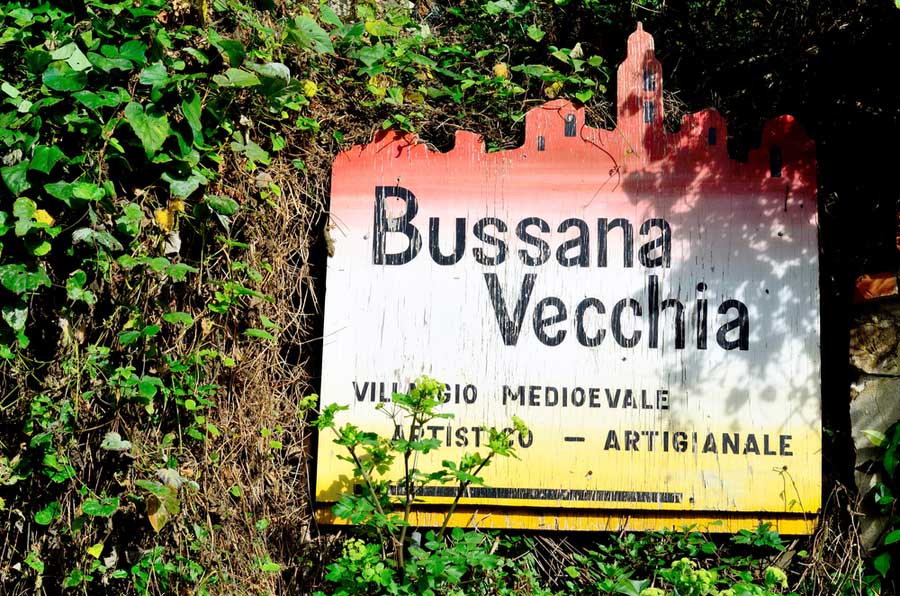 Bord van Bussana Vecchia