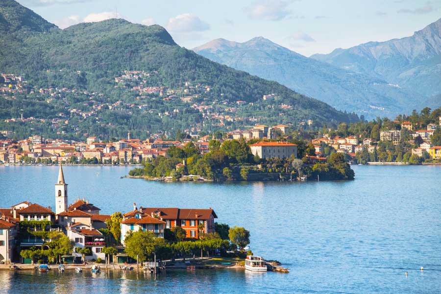Borromeïsche eilanden in Lago Maggiore