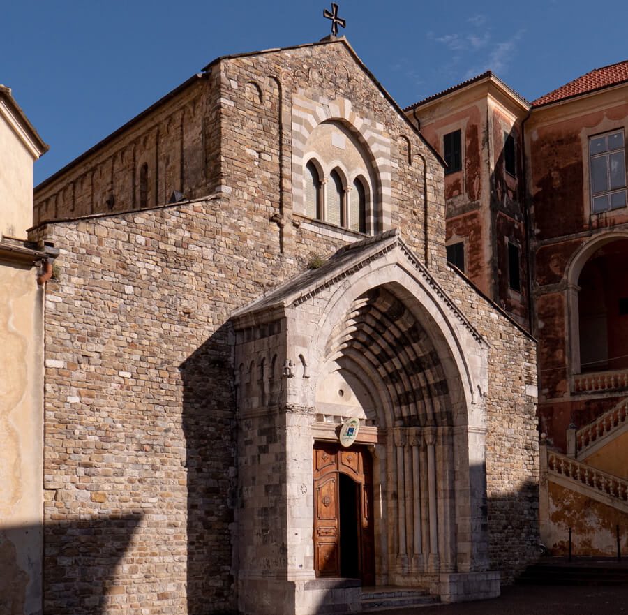 De kathedraal Santa Maria Assunta in Ventimiglia