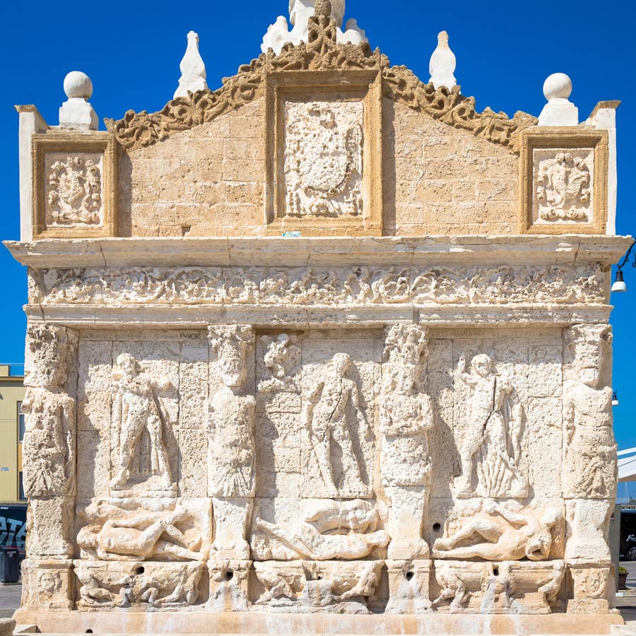 De Griekse fontein in Gallipoli
