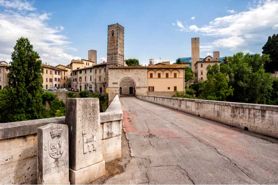 Het historische Ascoli Piceno
