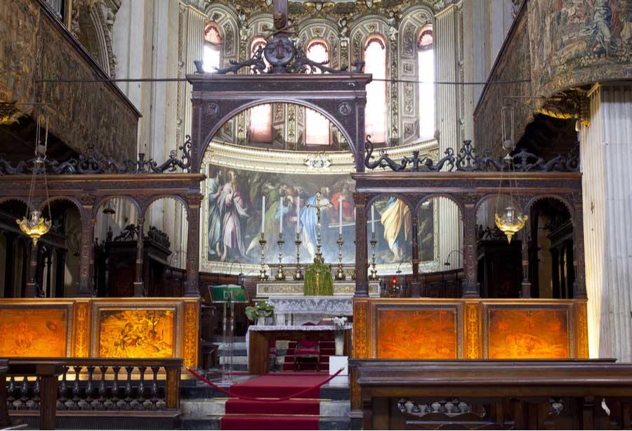 Het interieur van Basilica Maria Maggiore