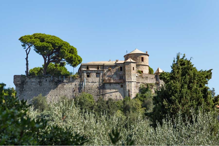 Het kasteel van Portofino