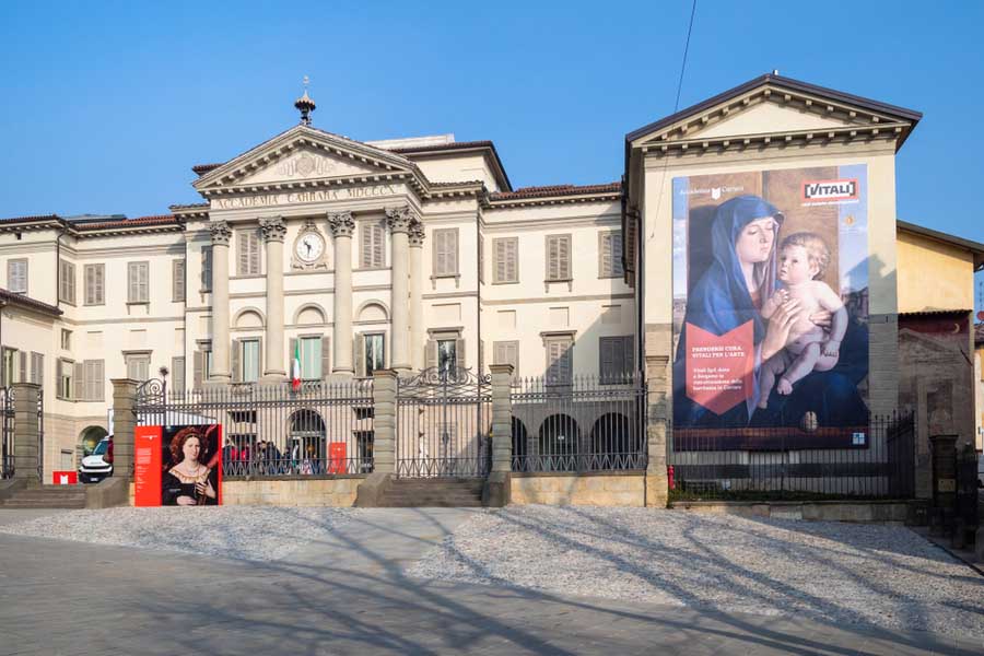 Het museum Accademia Carrara
