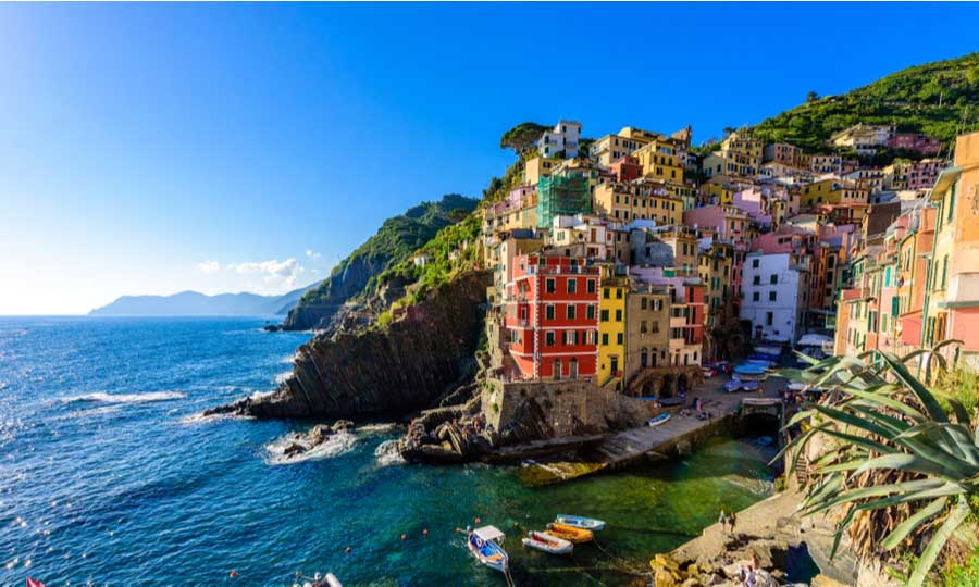 Het prachtige Riomaggiore in Cinque Terre