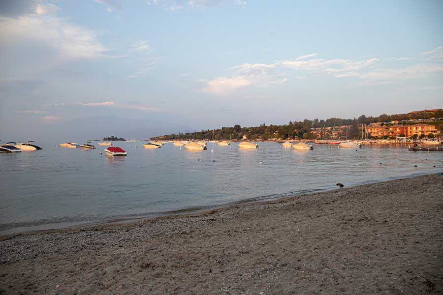 Spiaggia del Romantica strand in Manerba del Garda