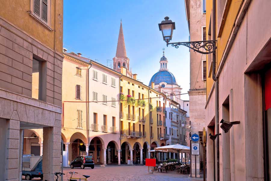 Het authentieke centrum van Mantua