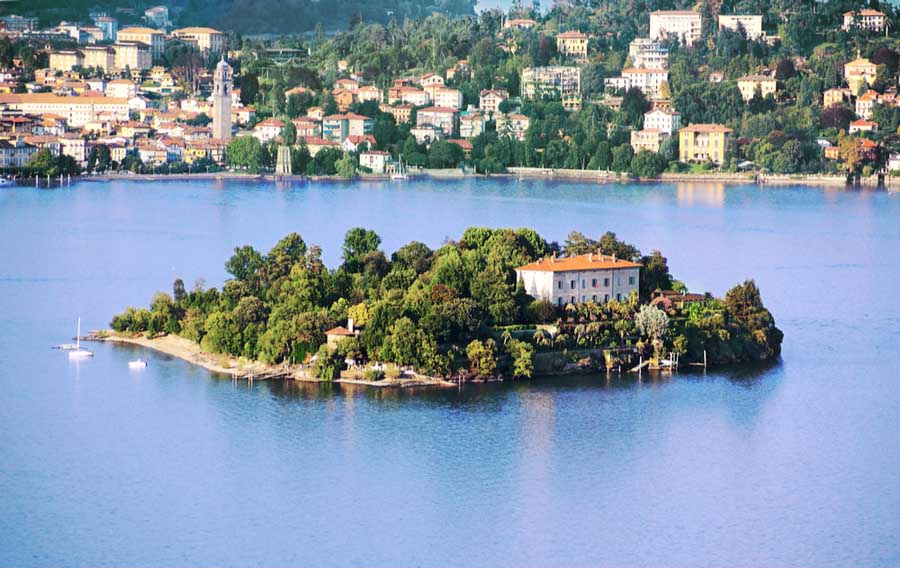 Isola Madre in het meer Lago Maggiore