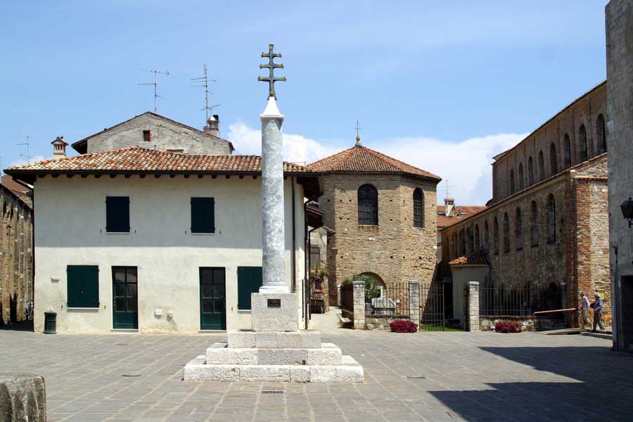 Centrale plein in Grado