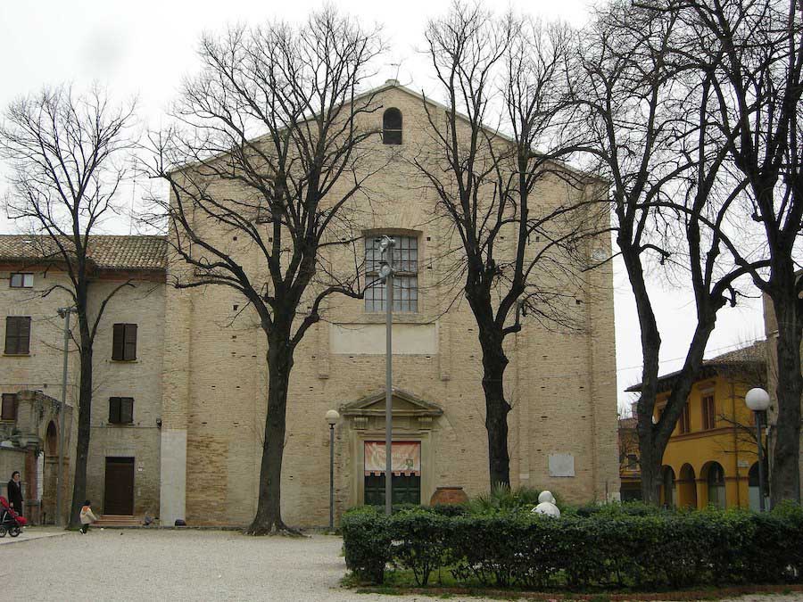 De San Domenico kerk in Fano