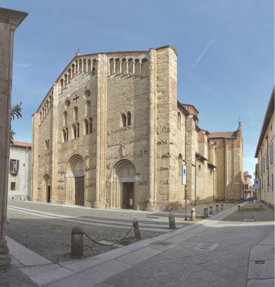 De kerk San Michele Maggiore in Pavia