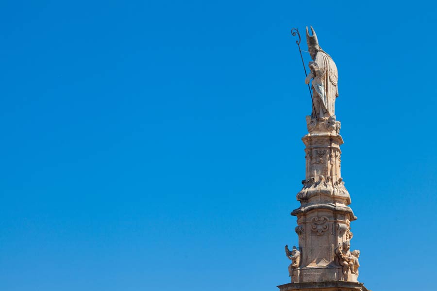 Standbeeld Obelisk van Sant'Oronzo