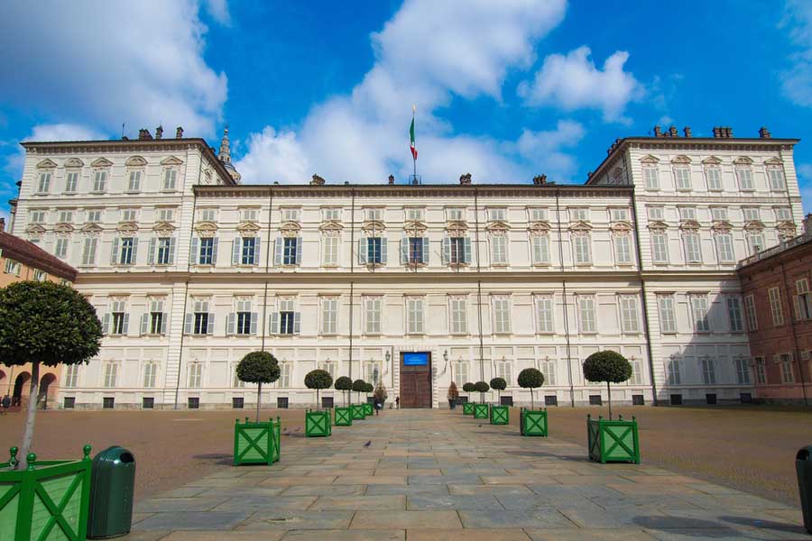 Façade van Palazzo Reale